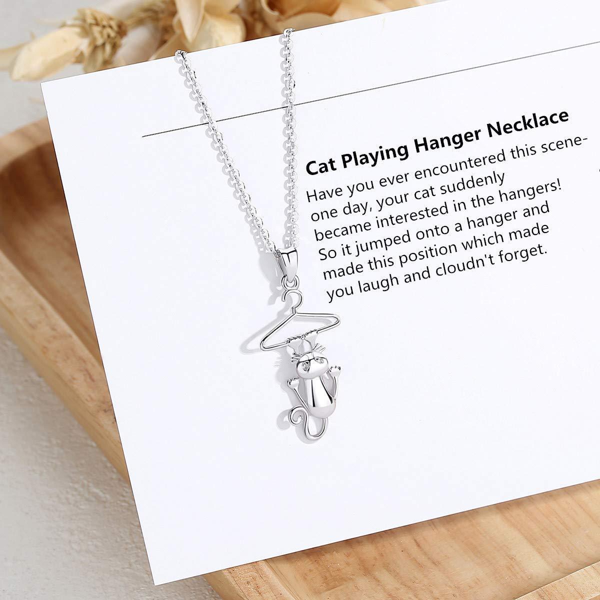 Cartoon Small Animal Naughty Cat Ladies Clavicle Chain