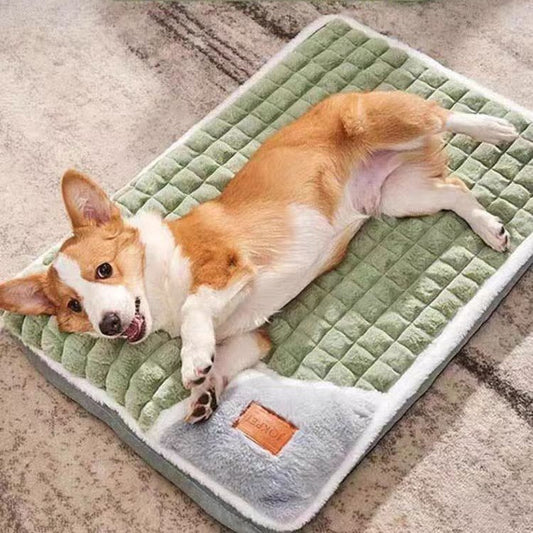 Detachable And Washable Winter Warm Dog Mat For Sleeping