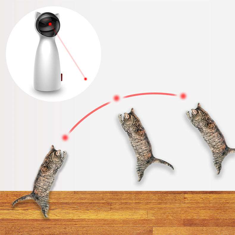 Automatic Cat Toys Interactive Smart Teasing Pet LED Laser Funny