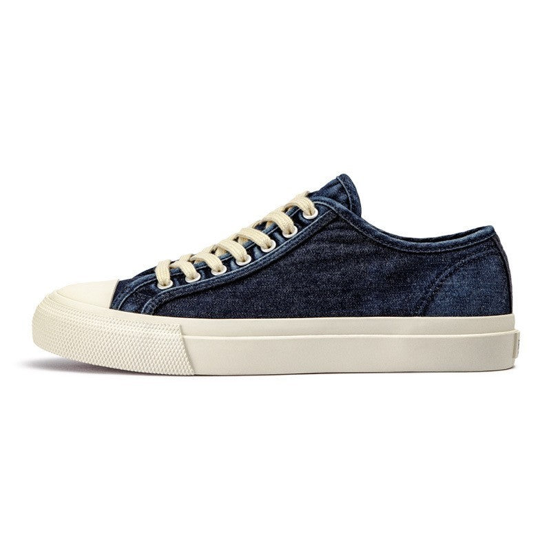 Washed Canvas Shoes Trendy Casual Retro