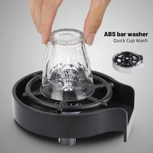 Bar Counter Cup Washer Sink High-pressure Spray Wash Cup Tool