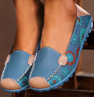 Women's Shoes Flaty Shoe Printed Women's Shoes Lazy Shoes