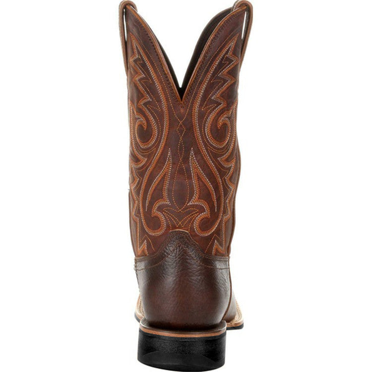 Big Wide Head Western Cowboy Boots