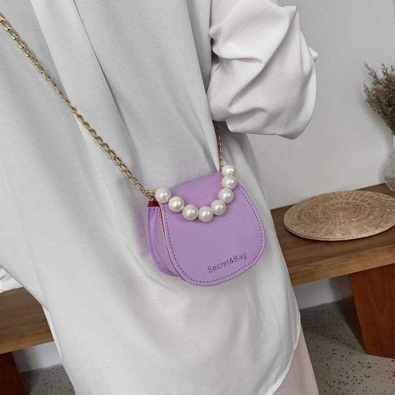 Women's Fashion Pearl Hand Shoulder Bag