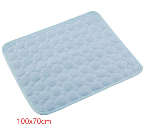 Pet Dog Cat Ice Silk Cold Nest Pad For Cooling In Summer