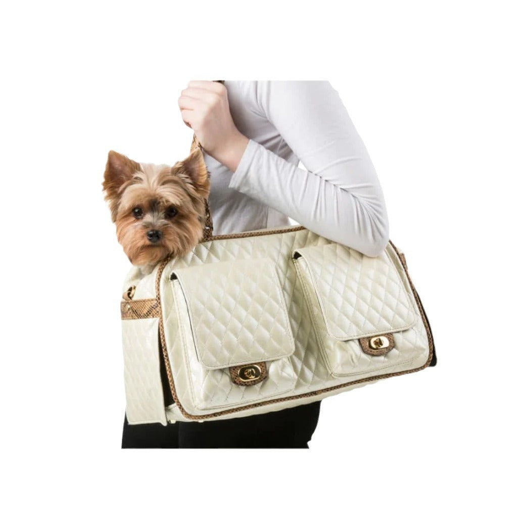 Portable PU Waterproof Pet Bag For Outdoor Use