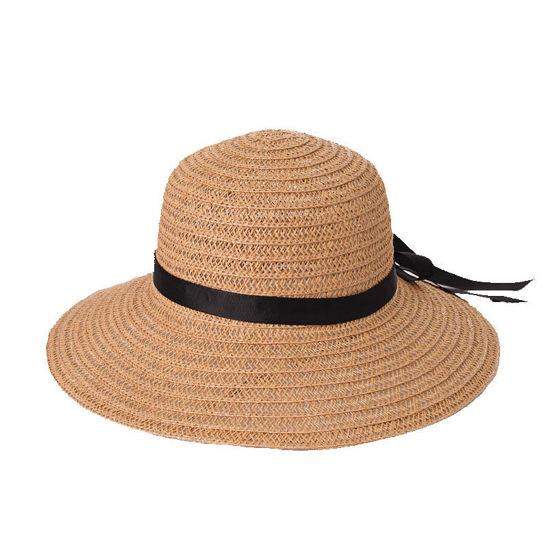 Women's Summer Seaside Sunscreen Breathable Straw Hat