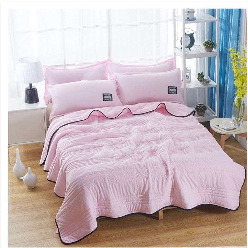 Cooling Blankets Pure Color Summer Quilt Plain Summer Cool Quilt Compressible Air-conditioning Quilt Quilt Blanket