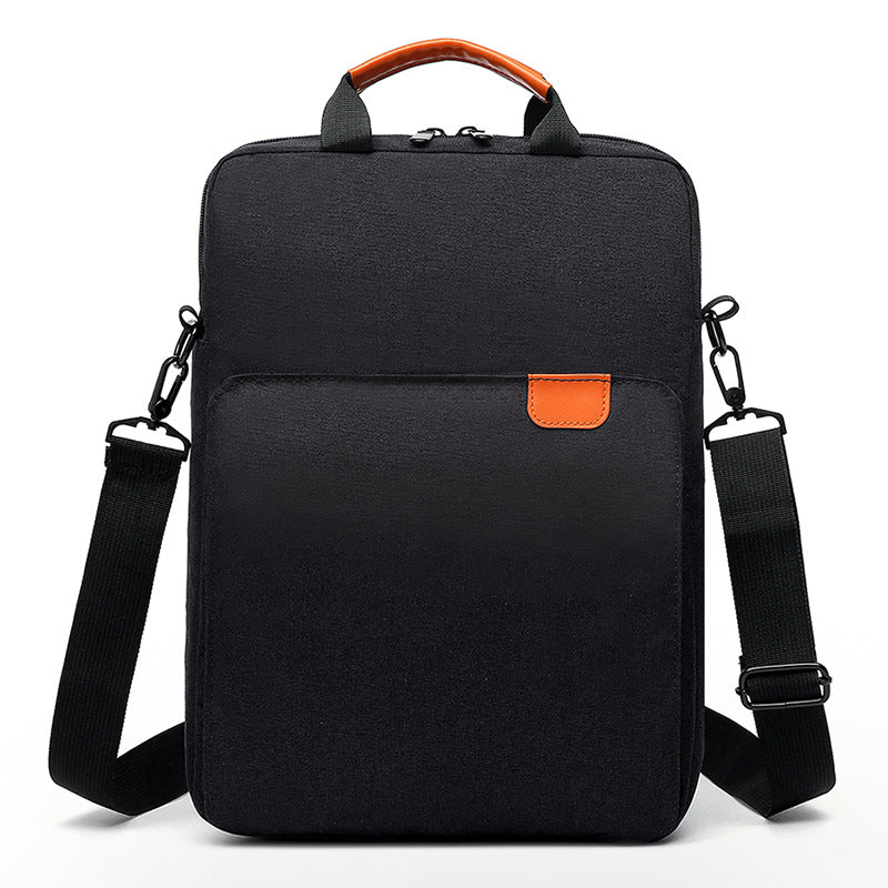 Laptop Flat Shoulder Messenger Simple Shockproof Storage Bag