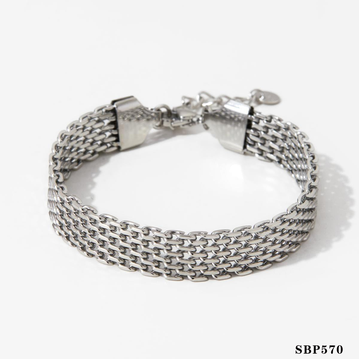 Network Chain Heart Bracelet All-match Suit