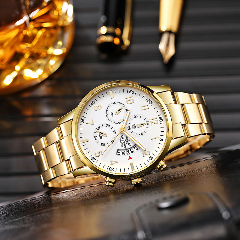 Fashion Casual Men's Multifunctional Quartz Watch