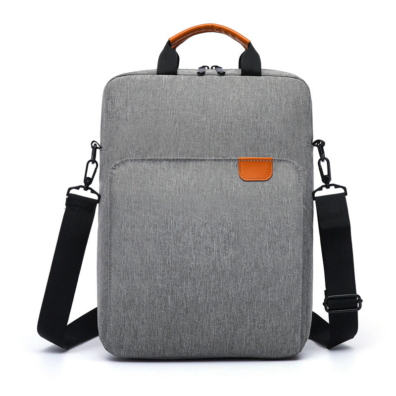 Laptop Flat Shoulder Messenger Simple Shockproof Storage Bag