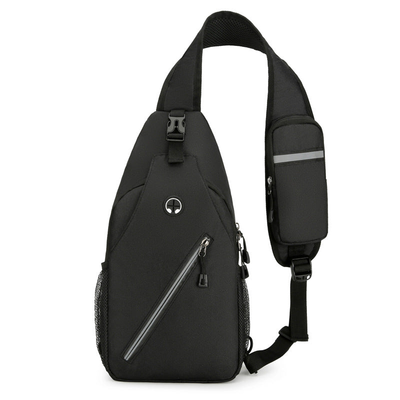 Men's Chest Bag Simple Multifunctional Backpack Sports Casual Messenger Bags