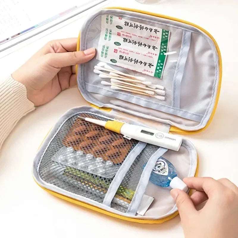 First Aid Kit Home Medicine Storage Bags Travel Medicine Bag Portable Outdoor Camping Emergency Survival Pill Case Medical Boxes