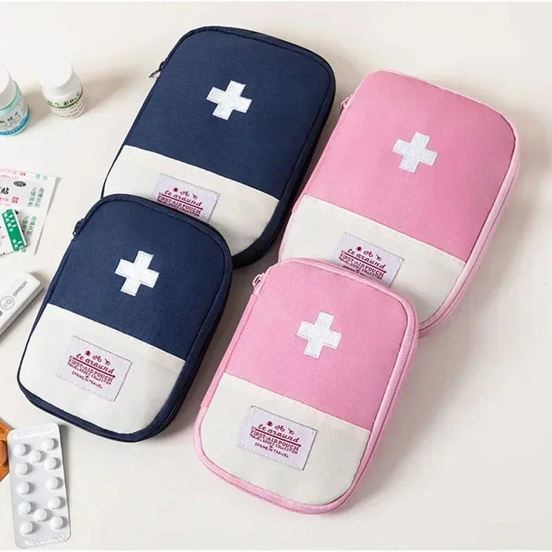 First Aid Kit Home Medicine Storage Bags Travel Medicine Bag Portable Outdoor Camping Emergency Survival Pill Case Medical Boxes