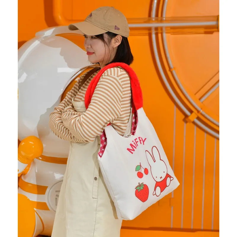 Miffy Autumn Winter Large Shoulder Bag