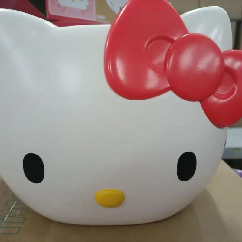 New Sanrio Hello Kitty Kawaii Cartoon  Mcdonalds Vehicle Shopping Basket Storage Box Anime Toys For Girls Children Birthday Gift