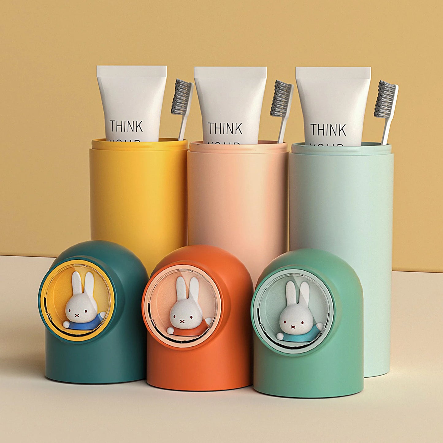 mipow&MIFFY Travel Toothbrush Holder Case