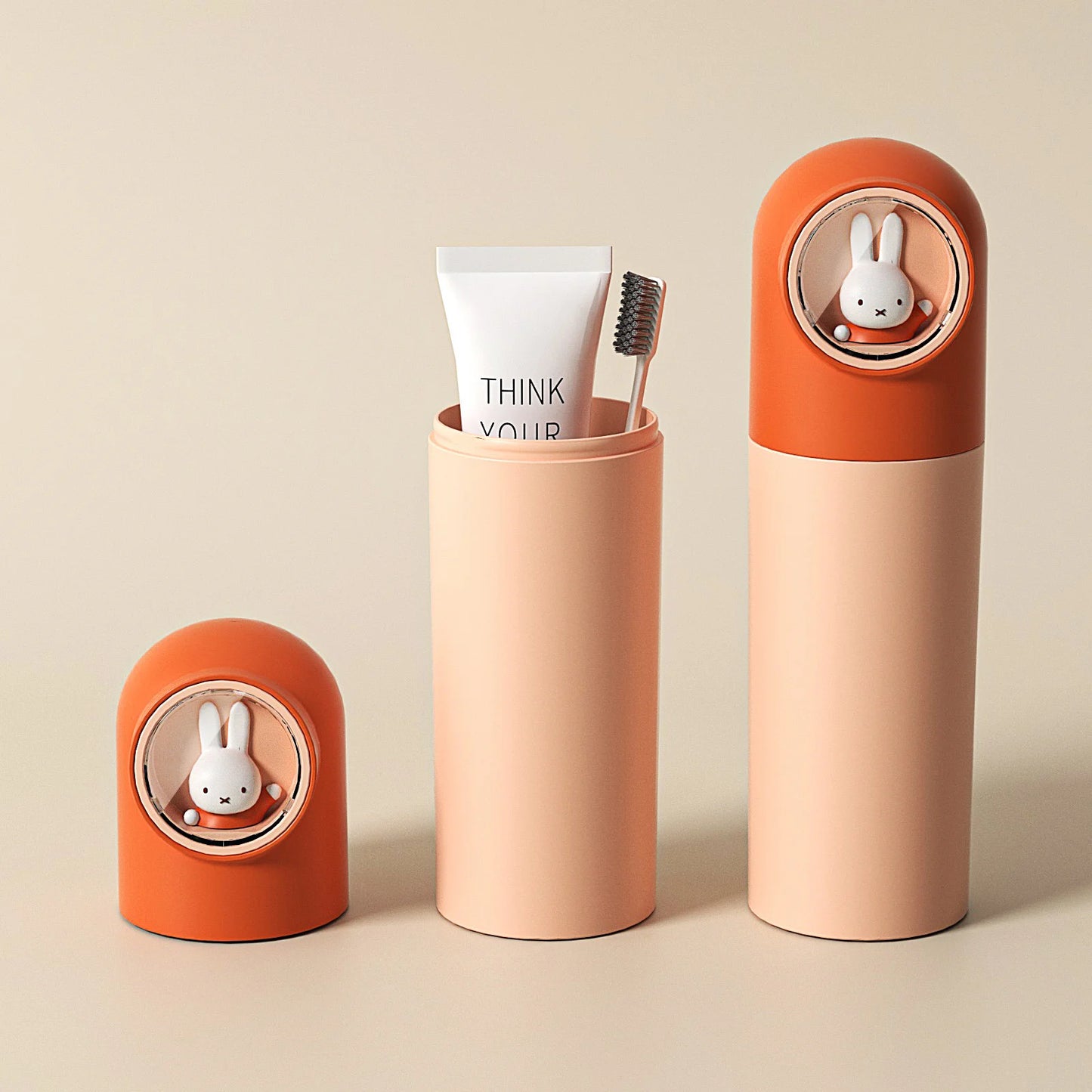 mipow&MIFFY Travel Toothbrush Holder Case