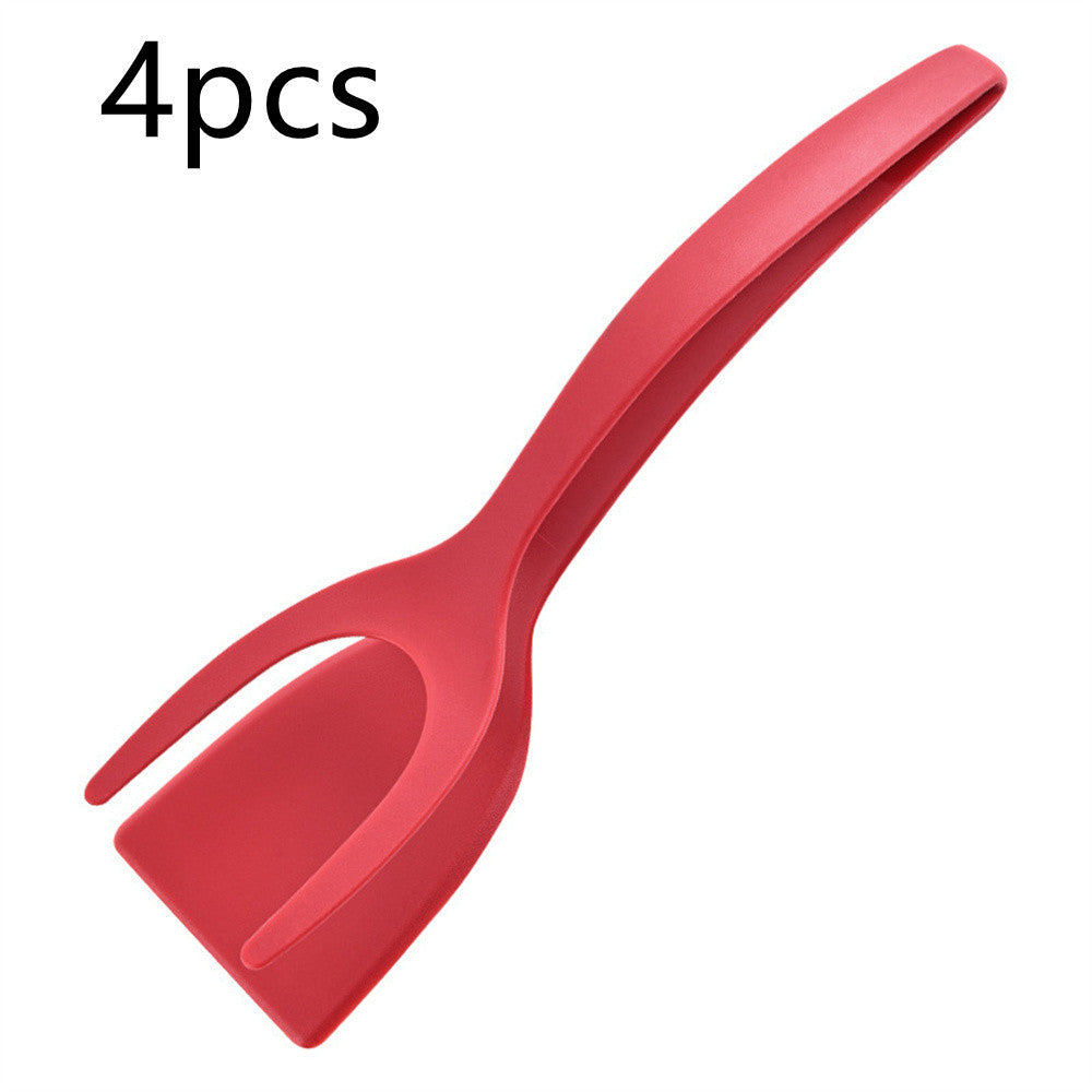 2-in-1 Flip Tongs for Eggs & Pancakes