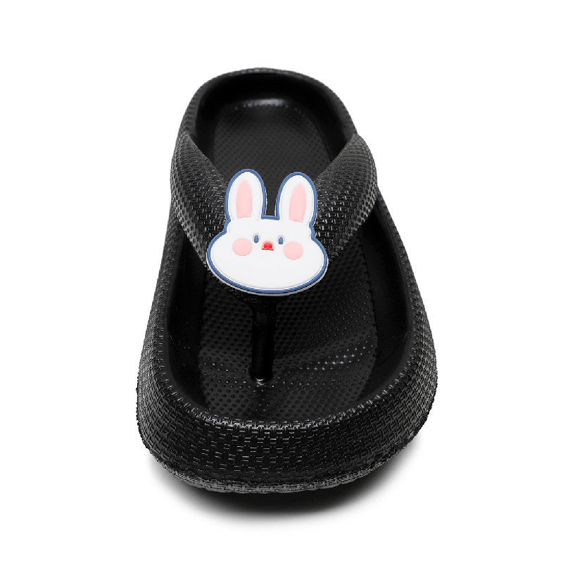 Slip-on Platform Bathroom Bath Non-slip Soft Home Slippers