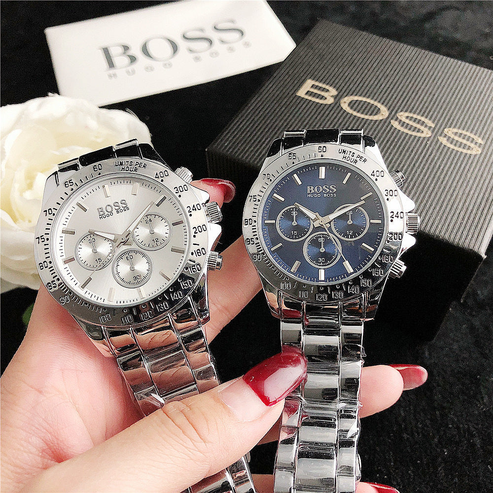 Steel Alloy All-match Fashion Quartz Watch