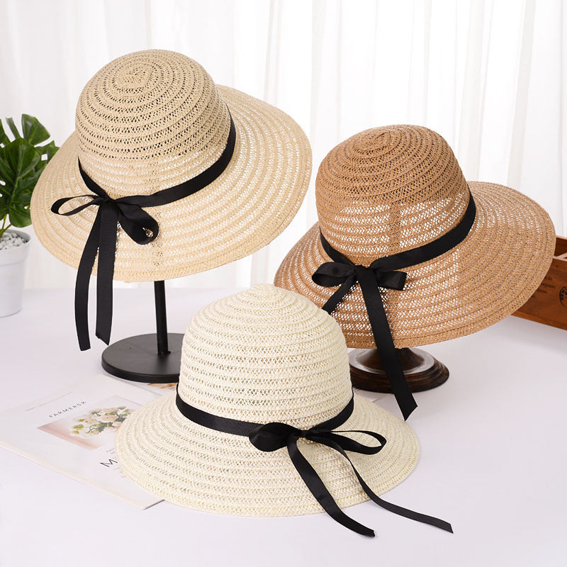 Women's Summer Seaside Sunscreen Breathable Straw Hat