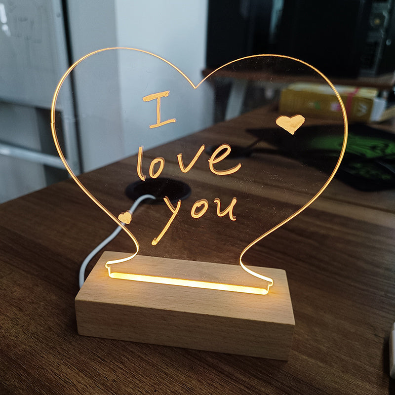 Creative Note Board Creative Led Night Light