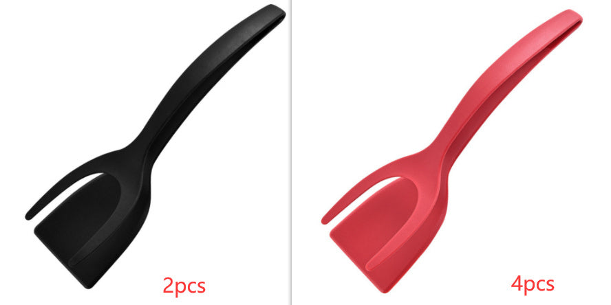 2-in-1 Flip Tongs for Eggs & Pancakes