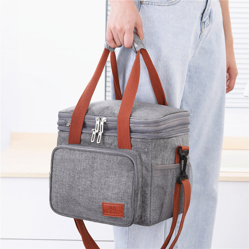 Outdoor Picnic Double Insulated Bento Bag